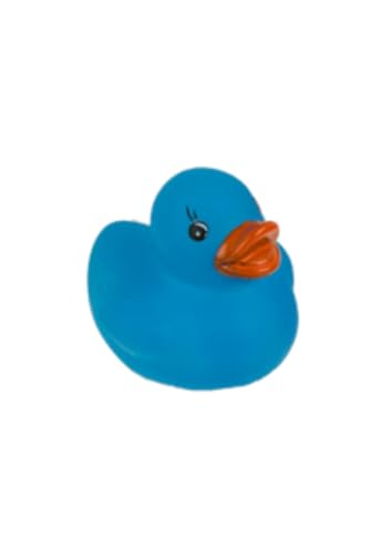 Badeente aus Gummi, wasser- und schmutzabweisend, für Babys ab 6 Monaten, EU-zertifiziert, Baby-Kätzchen in Neonblau Badeente aus Gummi, wasser- und schmutzabweisend, für Babys ab 6 Monaten, EU-zertifiziert, Baby-Kätzchen in Neonblau von Makio