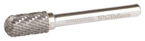 Makita B-52750 Frässtift Hartmetall Walze Produktabmessung, Ø 10mm Arbeits-Länge 20mm Schaftdurch von Makita