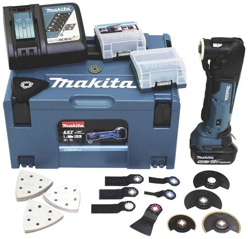 Makita DTM51RT1J3 Akku-Multifunktionswerkzeug 18V 5Ah von Makita