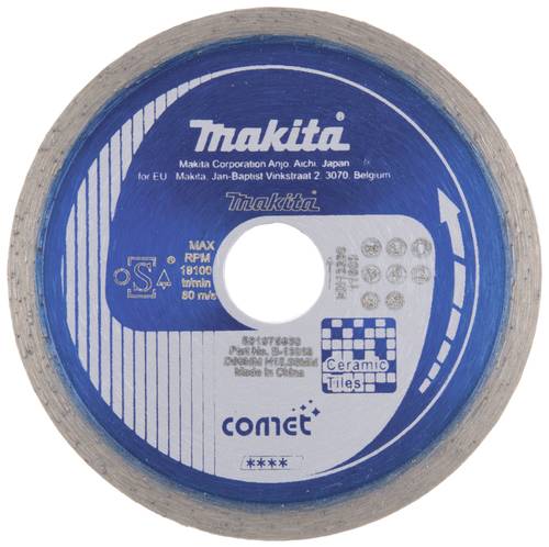 Makita B-13063 COMET Diamanttrennscheibe Durchmesser 80mm Innen-Ø 15mm 1St. von Makita