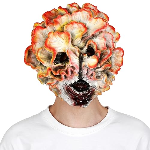 Makoike Gruselige Zombie-Maske Horror Clicker Pilz Zombie Vollkopfmasken Halloween Kostüm Cosplay Requisiten Makoike Gruselige Zombie-Maske Horror Clicker Pilz Zombie Vollkopfmasken Halloween Kostüm Cosplay Requisiten von Makoike
