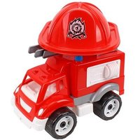 TechnoK Feuerwehrauto Set mit Helm von Maksik Sp. z o.o.