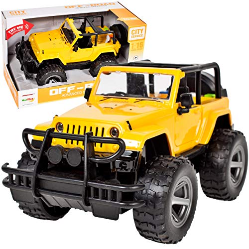 MalPlay Auto Jeep Hummer | Offroad-Fahrzeug Monster Truck| Rennwagen | ab 3 Jahren | Geschenk für Kinder und Erwachsene von MalPlay