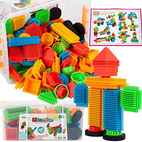 MalPlay Bausteine Waffelblöcke | 100 Teile | Lernspielzeug | Bauklötze Spielzeug Hochbau | Kreativität Geschenk für Kinder ab 3 Jahren | Jungen und Mädchen MalPlay Bausteine Waffelblöcke | 100 Teile | Lernspielzeug | Bauklötze Spielzeug Hochbau | Kreativität Geschenk für Kinder ab 3 Jahren | Jungen und Mädchen von MalPlay