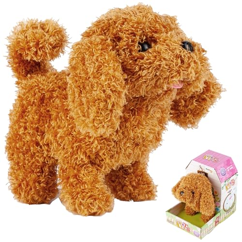 MalPlay Elektronisches Plüschtier | Golden Retriever Hund Interaktives Spielzeug | mit Gehen, Bellen, Schwanzwedeln Funktion | für Kinder Geburtstagsgeschen | beige MalPlay Elektronisches Plüschtier | Golden Retriever Hund Interaktives Spielzeug | mit Gehen, Bellen, Schwanzwedeln Funktion | für Kinder Geburtstagsgeschen | beige von MalPlay