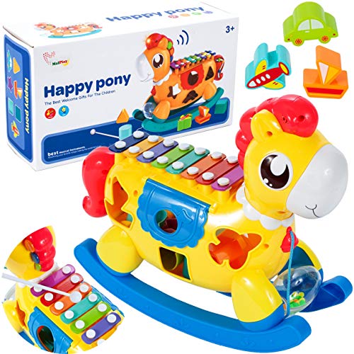 MalPlay Entdeckerwürfel Motorikwürfel | Mehrzweck-Lernspielzeug Formerkennung und Konzentration | Licht & Music | für Kinder Kleinkind Geburtstagsgeschenk MalPlay Entdeckerwürfel Motorikwürfel | Mehrzweck-Lernspielzeug Formerkennung und Konzentration | Licht & Music | für Kinder Kleinkind Geburtstagsgeschenk von MalPlay