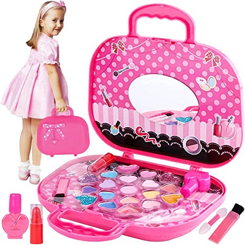 MalPlay Kinderschminke Set mit modische Handtasche für Make-up Und Nagel- Kosmetik ab 3 Jahren von MalPlay