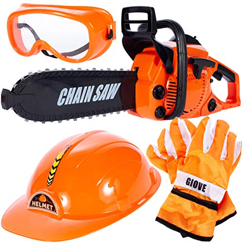 MalPlay Kinderwerkzeug Set mit Kettensäge, Helm, Handschuhe und Arbeitsbrille | Bewegung Geräusche Motorsäge | echter Sound | Tolles Geschenk für Kinder ab 3 Jahren MalPlay Kinderwerkzeug Set mit Kettensäge, Helm, Handschuhe und Arbeitsbrille | Bewegung Geräusche Motorsäge | echter Sound | Tolles Geschenk für Kinder ab 3 Jahren von MalPlay