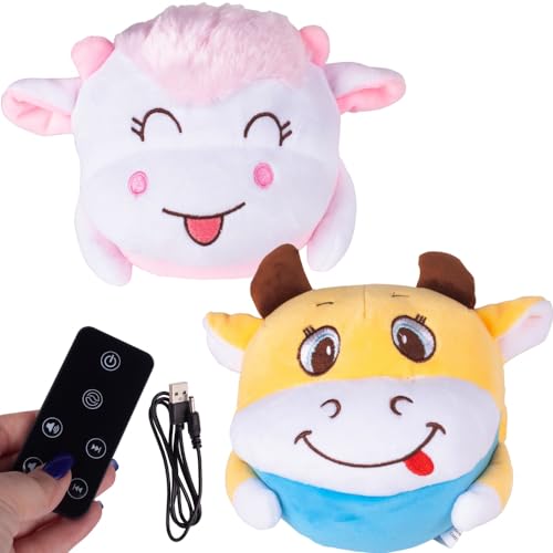 MalPlay RC Spielzeug für Kleinkind Kuh, Schaf | ferngesteuertes Musikspielzeug | Musik, Springen und Laufen | Baby ab 18 Monaten von MalPlay