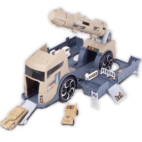 MalPlay Spielzuegarmee Truck LKW Mit Raketenwerfer und Autos ab 3 Jahren Geschenk Army MalPlay Spielzuegarmee Truck LKW Mit Raketenwerfer und Autos ab 3 Jahren Geschenk Army von MalPlay