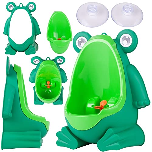 MalPlay Urinal für Jungen | Baby Töpfchen Kindertoilette für Baby Pee Pissoir Training | Frosch von MalPlay