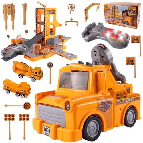 Malplay Garagenkran Autorennbahnset verwandelt Baggerroboter Gelb ab 3 Jahren Transformer Geschenk Malplay Garagenkran Autorennbahnset verwandelt Baggerroboter Gelb ab 3 Jahren Transformer Geschenk von MalPlay