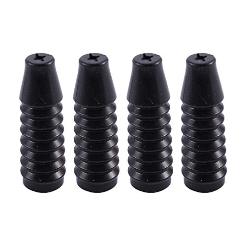 Malloy 4Pcs Absorber Shock Damper Staubschutz RC Autoteile für 1: 8 RC Auto Offroad Crawler 46Mm von Malloy