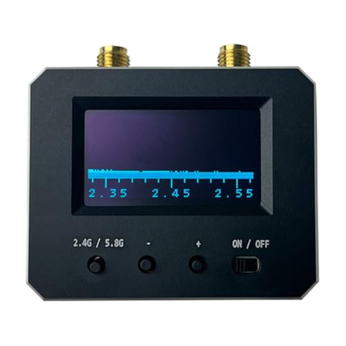 Malloy Neuer 2.4G 5.8G Drohnen-Signal-Scanner FPV Drohne Luftsignal-Scanner für FPV RC Drohne Festflügel-Quadrocopter von Malloy