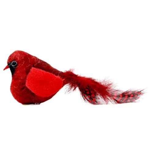 Malloy Vogelspielzeug für Katzen, Simulations-Katzenvogelspielzeug, Lustiges Zwitscherndes Vogelspielzeug, Interaktives Haustier-Kauspielzeug für Kleine und Mittelgroße Katzenrassen Malloy Vogelspielzeug für Katzen, Simulations-Katzenvogelspielzeug, Lustiges Zwitscherndes Vogelspielzeug, Interaktives Haustier-Kauspielzeug für Kleine und Mittelgroße Katzenrassen von Malloy