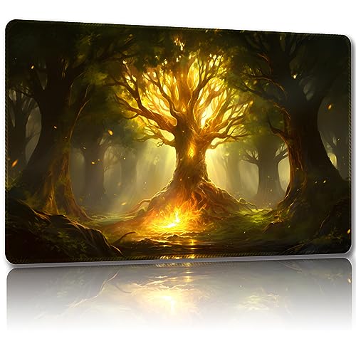 Malqiqi Magic Mat Spielmatte für MTG & TCG, 61 x 35,6 cm, inklusive Aufbewahrungstaschen von Malqiqi