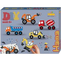 HAMA Geschenkpackung Baufahrzeuge von Malte Haaning Plastic A/S, Dänemark