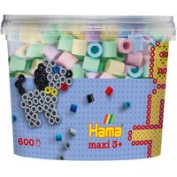 HAMA Maxi Dose Pastellmix 2, 600 Stück HAMA Maxi Dose Pastellmix 2, 600 Stück von Malte Haaning Plastic A/S, Dänemark