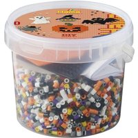 Hama 2042 - DIY Bügelperlen Midi 5+, Motiv Halloween, Eimer, 4000 Stück Hama 2042 - DIY Bügelperlen Midi 5+, Motiv Halloween, Eimer, 4000 Stück von Malte Haaning Plastic A/S, Dänemark