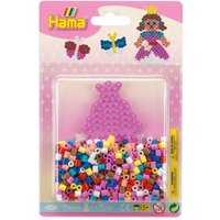 Hama 4181 - Bügelperlen inkl. Stiftplatte, Prinzessin, Midi, 450 Stück von Malte Haaning Plastic A/s