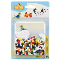 Hama 4182 - Bügelperlen inkl. Stiftplatte, Hund, Midi, 450 Stück von Malte Haaning Plastic A/s