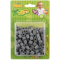 Hama 8517 - Perlen, Bügelperlen Maxi, 250 Stück, grau von Malte Haaning Plastic A/s