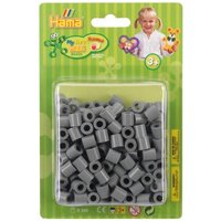 Hama 8517 - Perlen, Bügelperlen Maxi, 250 Stück, grau von Malte Haaning Plastic A/s