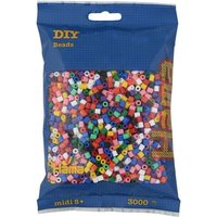 Hama Bügel-Perlen, 3000 Stück, Vollton-Mix Hama Bügel-Perlen, 3000 Stück, Vollton-Mix von Malte Haaning Plastic A/s