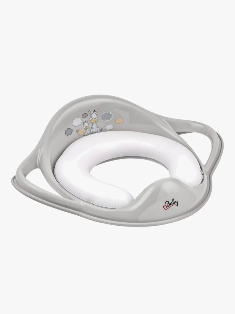 Maltex Zebra Gepolsterter Toilettensitz , Grau Maltex Zebra Gepolsterter Toilettensitz , Grau von Maltex
