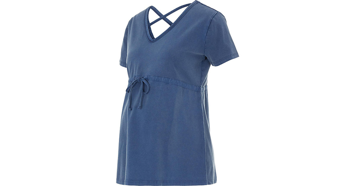 Umstandsshirt MLVIKA, Organic Cotton blau Gr. 40 Damen Erwachsene Umstandsshirt MLVIKA, Organic Cotton blau Gr. 40 Damen Erwachsene von Mamalicious