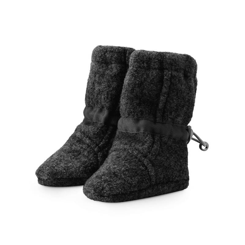 Mamalila Booties Vienna aus Wollwalk - Anthrazit von Mamalila