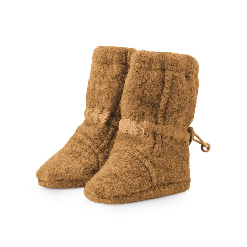 Mamalila Booties Vienna aus Wollwalk - Camel von Mamalila