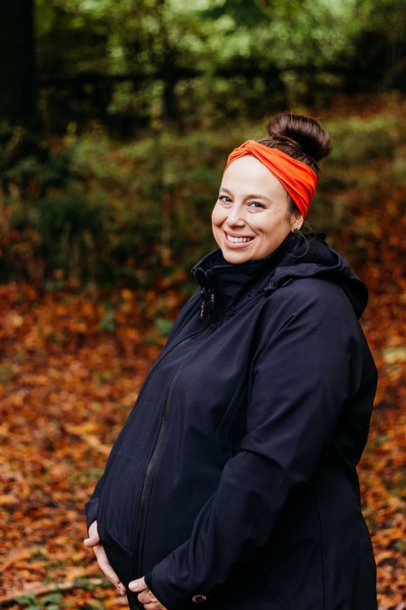 Mamalila Softshell-Tragejacke Allrounder - Navy XL (44) von Mamalila