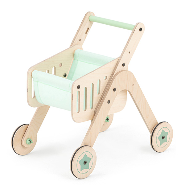 Mamatoyz Wooden Walker Shopping Cart von Mamatoyz