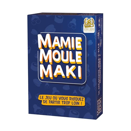 Mamie Moule Maki,Das Spiel, bei dem Sie zu weit weg gehen können! Gesellschaftsspiel für Erwachsene ideal für Aperios und Partys,+ 170 ausgefallene Kategorien,Lustige Geschenkidee,Made in Europe Mamie Moule Maki,Das Spiel, bei dem Sie zu weit weg gehen können! Gesellschaftsspiel für Erwachsene ideal für Aperios und Partys,+ 170 ausgefallene Kategorien,Lustige Geschenkidee,Made in Europe von TAILEMI