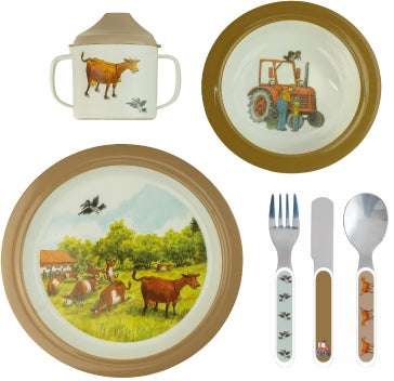 Mama Muh Geschirr-Set Mama Muh Geschirr-Set von Mamma Mu och Kråkan