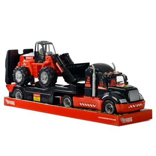 Mammoet Toys Cavallino Mammoet Torpedo Truck mit Bagger Mammoet Toys Cavallino Mammoet Torpedo Truck mit Bagger von Mammoet Toys