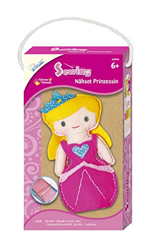 Mammut Spiel & Geschenk MAMMUT 160006 - Nähset, Fantasiemotiv, Prinzessin, Komplettset mit vorgestanzten Filzstoffen, Füllwatte, Garn, Nadel, Zubehör und Anleitung, Bastelset für Kinder ab 6 Jahre Mammut Spiel & Geschenk MAMMUT 160006 - Nähset, Fantasiemotiv, Prinzessin, Komplettset mit vorgestanzten Filzstoffen, Füllwatte, Garn, Nadel, Zubehör und Anleitung, Bastelset für Kinder ab 6 Jahre von Mammut Spiel & Geschenk
