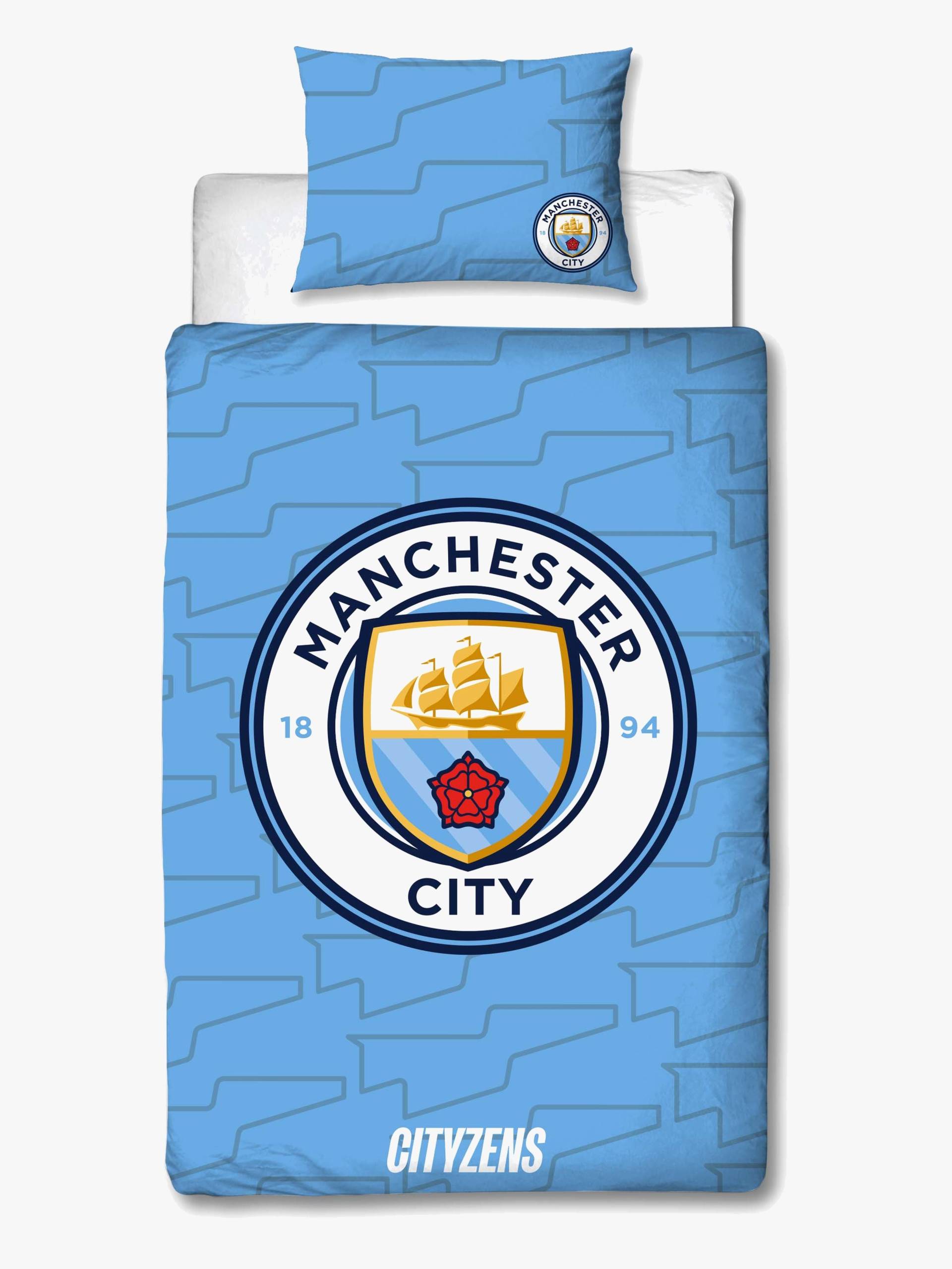 Manchester City Bettwäsche 150x210 cm, Blau Manchester City Bettwäsche 150x210 cm, Blau von Manchester City