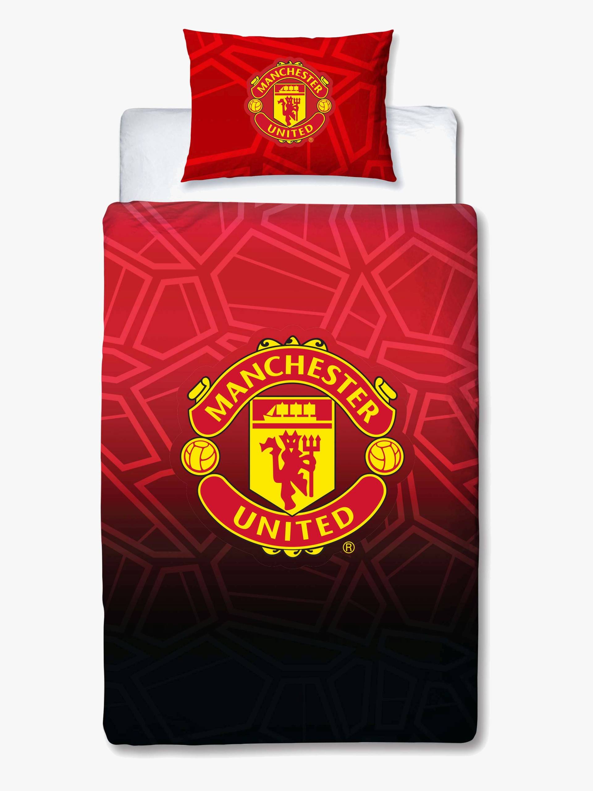 Manchester United Bettwäsche 150x210 cm, Schwarz/Rot Manchester United Bettwäsche 150x210 cm, Schwarz/Rot von Manchester United