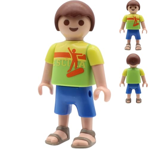 Mandea Einzelfiguren für Playmobil Jungen Figuren | Mehr als 35 Original Playmobil Jungen Figuren, neu verpackt (103 - Jugenfigur 1er Set) von Mandea