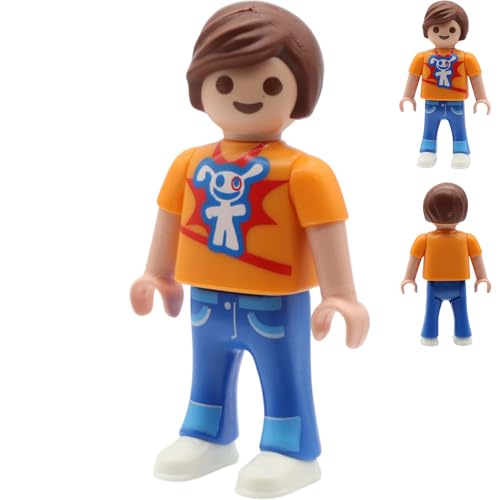 Mandea Einzelfiguren für Playmobil Jungen Figuren | Mehr als 35 Original Playmobil Jungen Figuren, neu verpackt (108 - Jungenfigur 1er Set) von Mandea