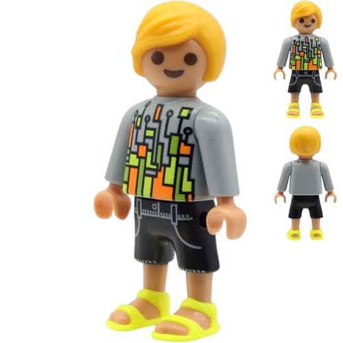 Mandea Einzelfiguren für Playmobil Jungen Figuren | Mehr als 35 Original Playmobil Jungen Figuren, neu verpackt (118 - Jungenfigur 1er Set) von Mandea