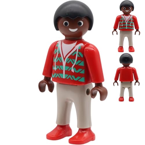 Mandea Einzelfiguren für Playmobil Jungen Figuren | Mehr als 35 Original Playmobil Jungen Figuren, neu verpackt (124 - Jungenfigur 1er Set) von Mandea