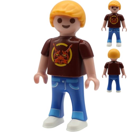 Mandea Einzelfiguren für Playmobil Jungen Figuren | Mehr als 35 Original Playmobil Jungen Figuren, neu verpackt (126 - Jungenfigur 1er Set) von Mandea