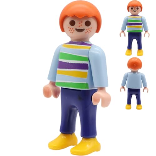 Mandea Einzelfiguren für Playmobil Jungen Figuren | Mehr als 35 Original Playmobil Jungen Figuren, neu verpackt (130 - Jungenfigur 1er Set) von Mandea