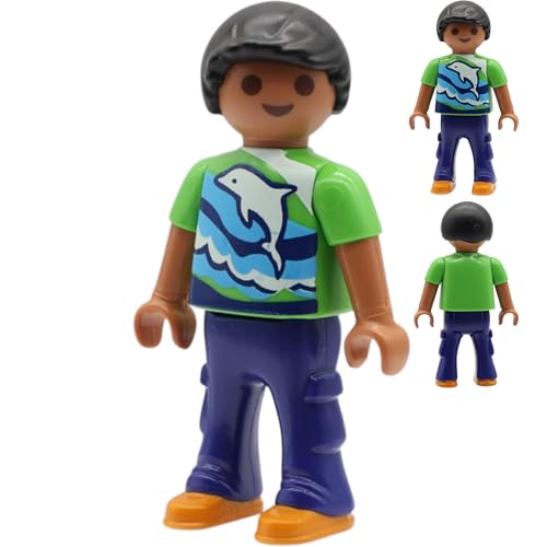 Mandea Einzelfiguren für Playmobil Jungen Figuren | Mehr als 35 Original Playmobil Jungen Figuren, neu verpackt (134 - Jungenfigur 1er Set) von Mandea
