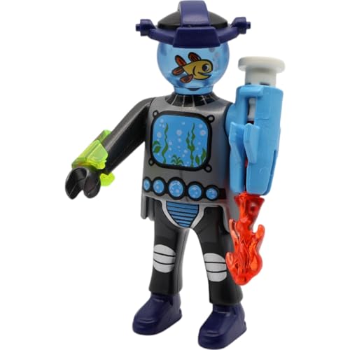 Mandea Komplettset-Bundle & Einzelfiguren für Playmobil Figures Serie 27 (71760) | Alle 12 Original-Figuren, neu verpackt (010 - Cyborg) von Mandea