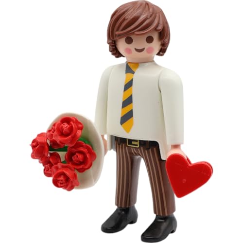 Mandea Komplettset-Bundle & Einzelfiguren für Playmobil Figures Serie 27 (71760) | Alle 12 Original-Figuren, neu verpackt (012 - Liebesbote) von Mandea