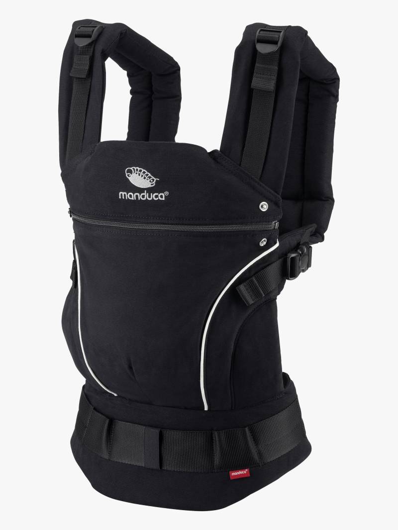Manduca First PureCotton Babytrage, Night Black von Manduca